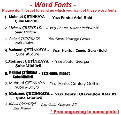 YAZI FONT