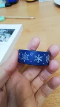 Uds 15MM * 10M nuevo diseño de la serie de Navidad copos de nieve adhesivo cinta de Washi DIY Scrapbooking cinta adhesiva de cinta de papel adhesiva