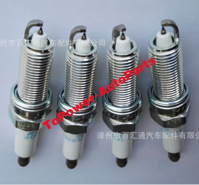 

New Genuine OEM Laser Iridium Platinum Spark Plugs Candles SILZKR8E8G Fit for Hyundaii Kiaa KX5 Tucson Mistra Veloster 1.6T 2015