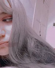 LANLAN-Peluca de cabello sintético para mujer, cabellera larga y Lisa, con flequillo de aire, natural y esponjoso, con botón interno