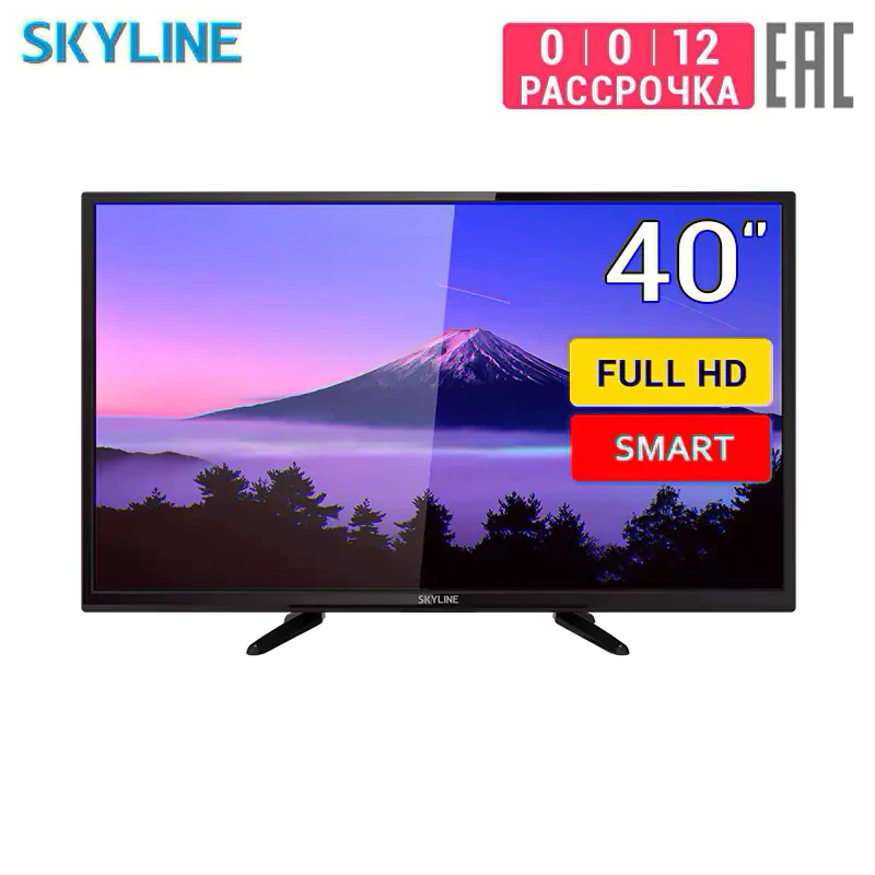 Телевизор 40&quot SKYLINE 40LST5970 FullHD SmartTV | Электроника