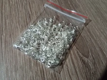 200 unids/lote 3/4/5/6/7/8/10mm, hallazgos de joyería de Metal DIY, único abierto, anillos de salto y anillo dividido para la fabricación de joyas