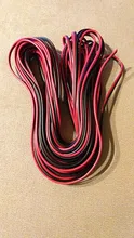 Strip-Wire Cable Cable-Cord-Connector Extend Electrical-Wire-Cb-22awg-Rb Black 2pin RGB