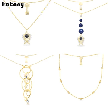 

Kakany Fashion Original 1: 1 Zirconia High Quality Ete Lucky Fish Sea Horse Series Necklace Women's Jewelry Engraved with Logo