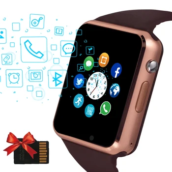 

2020 Beaulyn A1 Smart Watch Men For Android Phone Apple Watch Support Sim TF Card 0.3MP Camera Bluetooth Smartwatch Women Kids