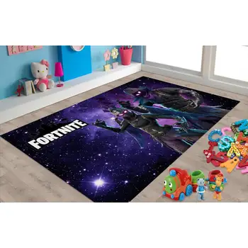 

Fortnite Patterned Carpet ,Non Slip Floor Carpet,Teen's Carpet,Turkish Rug