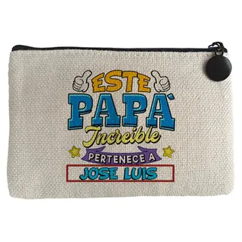 

Purse customizable with name example This awesome dad belongs to Paul and Raúl