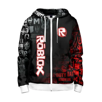 

Children's sweatshirt 3D with zipper Roblox