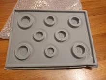 Placa de cuentas flocadas para fabricación de joyas, accesorios de pulsera, abalorios, herramientas de medición, diseño de joyería, bricolaje, 1 Uds.