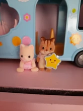 Sylvanan family-Mini figura de 4cm para bebé, Serie de gomillas, con instrumento Musical, bolsa ciega aleatoria de un solo paquete