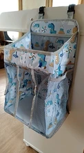 Organizador de almacenamiento de cama para bebé recién nacido, bolsa de almacenamiento colgante, organizador de Caddy para ropa de cama esencial para bebé, bolsa de almacenamiento de pañales