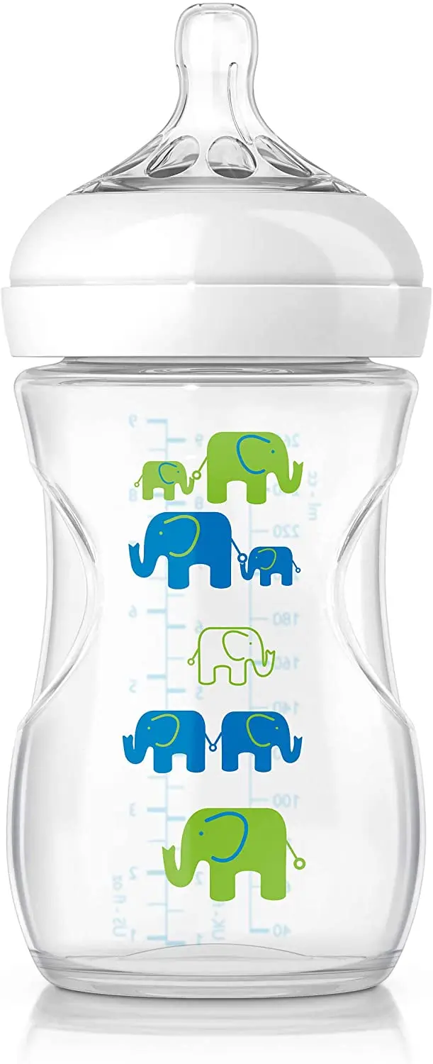 Elefante Modelada Philips Avent Garrafa Dom Conjunto Masculino - Famale 2 High Quality Mamãe e Bebê
