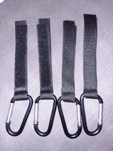 Clips para el cochecito ganchos cochecito correa de gancho y bucle mosquetón para bolso cochecitos cochecito Walker