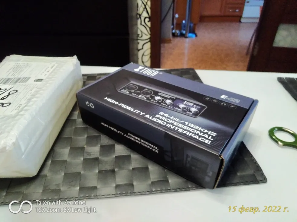 Звуковая карта XTUGA E22 с аудиоинтерфейсом, с контролем, для ...