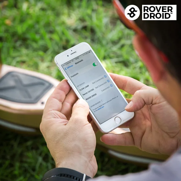 Электрический гироскутер ХОВЕРБОРДА с Bluetooth и спикером Rover Droid Stor 190