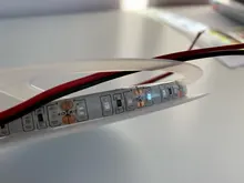 Tira de luces led impermeable para fiesta de fluorescencia, lámpara tipo cinta ultravioleta de 12V, de 395-405 nm, con luz negra 5050 2835 SMD, 60 led/m o 120 led/m ideal para DJ