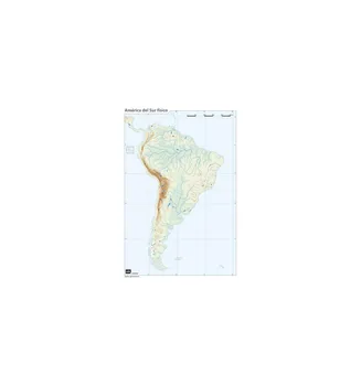 

Map mute is South AMERICA FISICO
