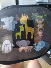 Cubierta de Parasoles de coche para ventana de coche, protector térmico para ventana trasera y lateral para bebés y niños