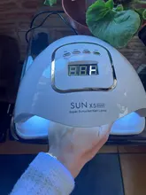 SUNX5 Max-Lámpara LED para secado de uñas, lámpara UV de hielo de 45/36/18 LED para secado de esmalte de Gel, temporizador, herramientas de manicura con Sensor automático, 90/72/36W