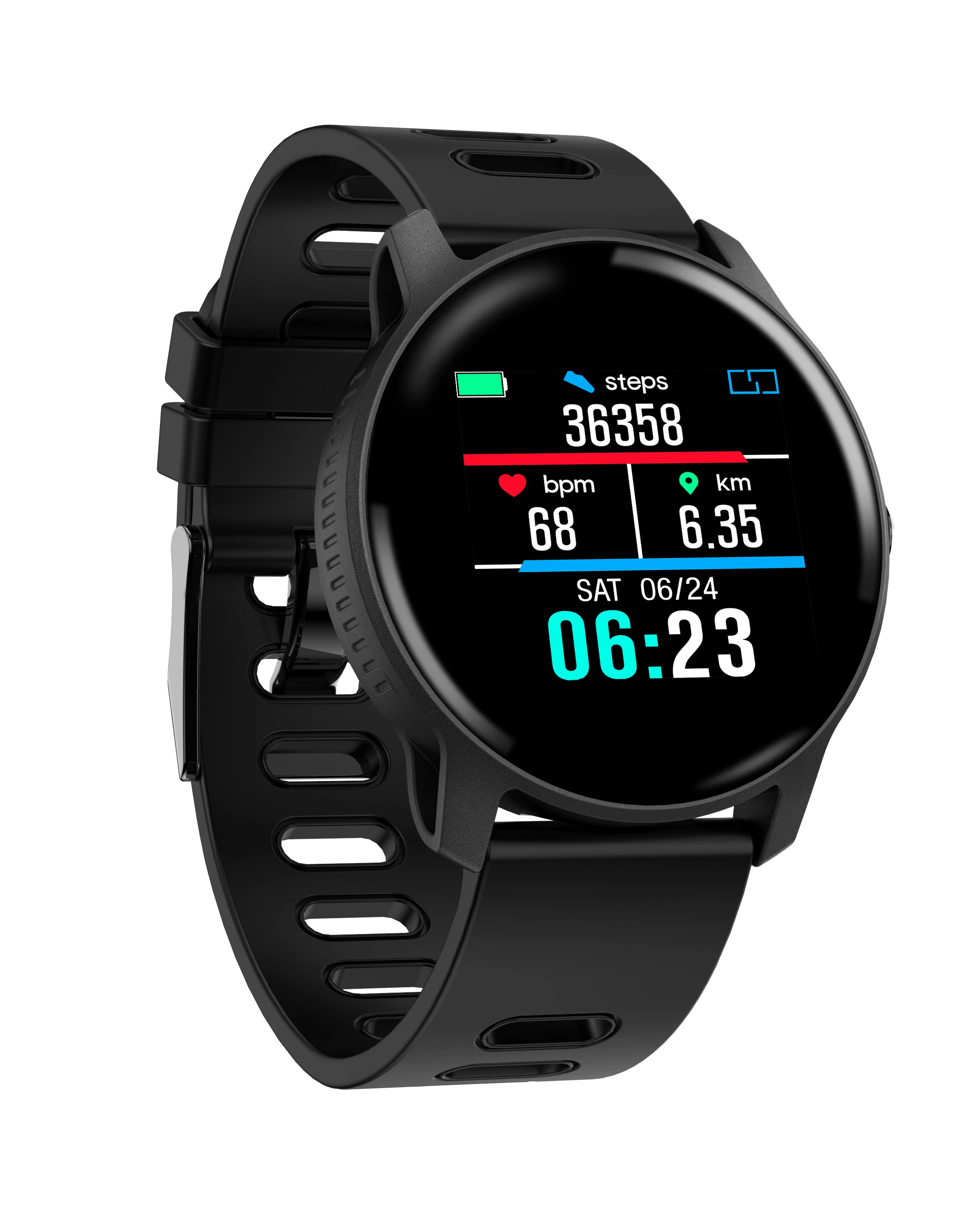 Accalia S08 smartband IP68 водонепроницаемые спортивные часы heartrate Монитор артериального