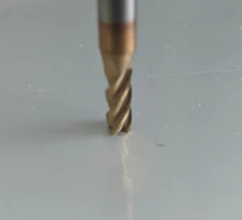 Kit de cortadora de fresado para perforar distintos materiales, conjunto de accesorios de máquina de mecanizado CNC de carburo recubierta de acero tungsteno y 4 flautas de 1, 2, 4 ,5, 6, 8, 10 y 12mm, modelo HRC55