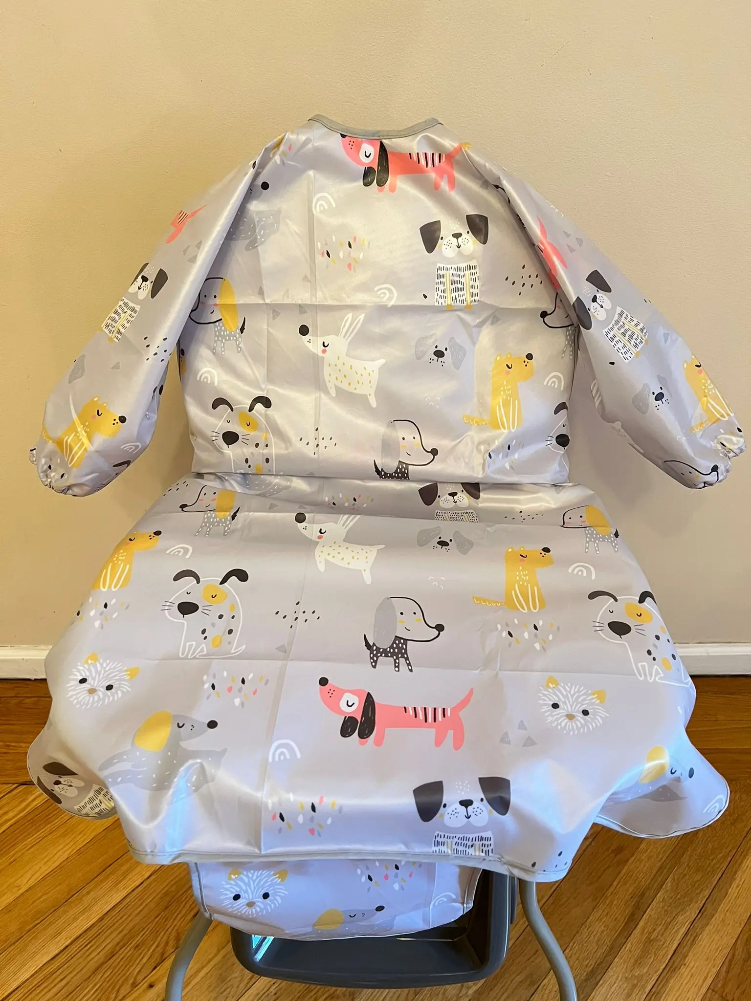 baby stroller accessories desk	 Two Colors X-Large Waterproof with sloth and doggy patterns Baby Highchair Bib with 2 Belts to Cover High Chair baby jogger double stroller accessories	