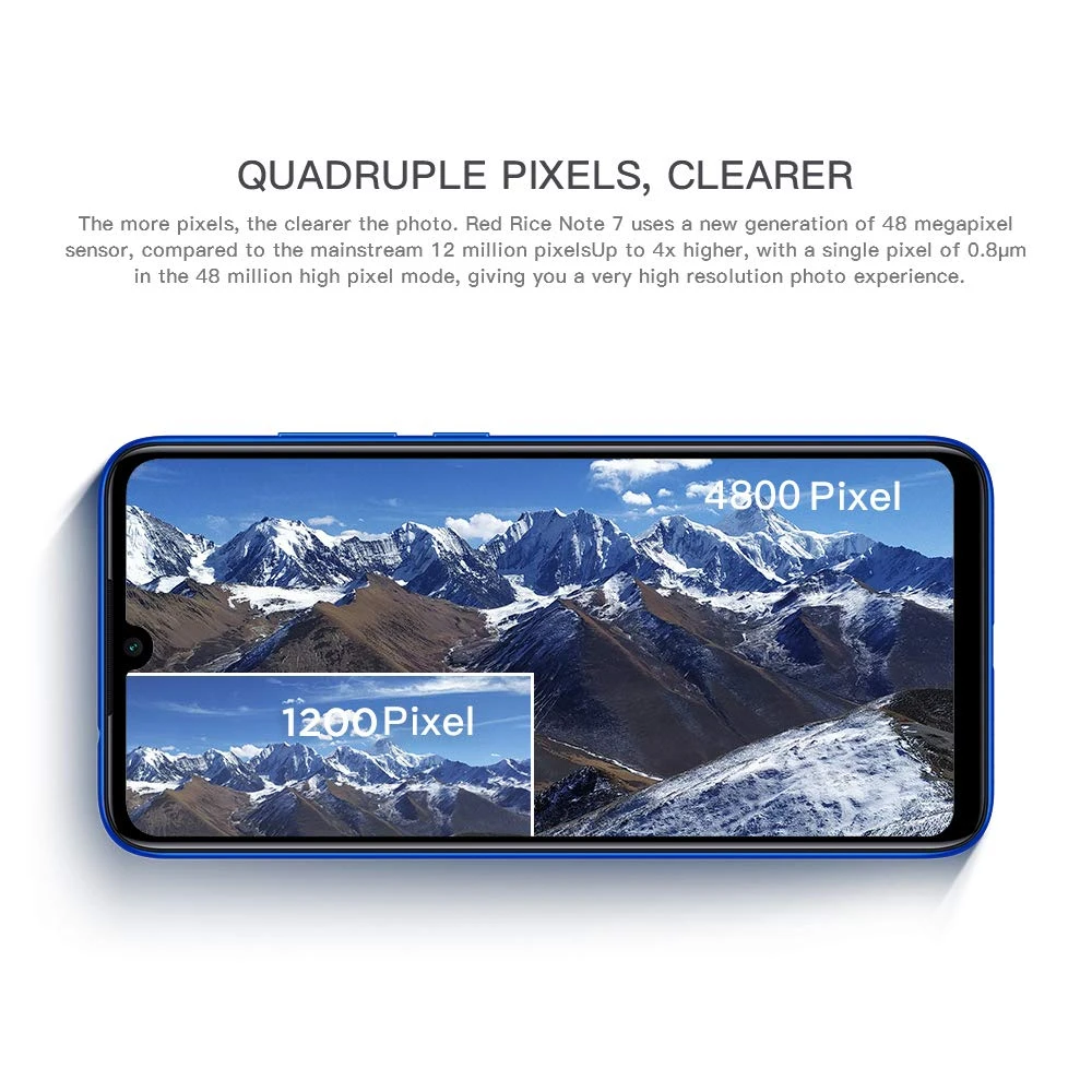  Xiaomi Note Redmi 7 Global Version Color Blue (Blue) Band 4G/WiFi dual SIM 128 GB rom 4GB Ram Scree
