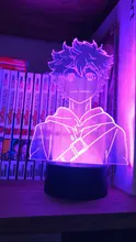Led-Night-Light Table-Lamp Hinata-Figure Manga Gadget Bedroom-Decor Acrylic Anime Haikyuu