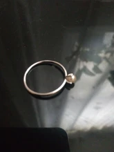 ZHOUYANG-Anillo delicado delgado de estilo minimalista con una mini perla, joyería fina, color amarillo claro dorado