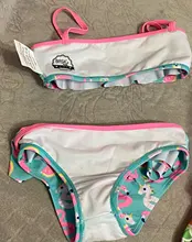 Nuevo 2021 niños traje de dos piezas Flamingo traje de baño para niñas 2021 verano Bikini conjuntos niños traje de baño bañador adorable G1-K337