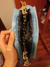 Bolso de cuero suave para mujer, bolsa nube, de un solo hombro, cruzado, de lujo, para el día