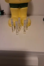 5 unids/pack 2ML 3ML 5ML 10ML negro claro Perfume Mini botella de vidrio botella de vacío botella de cosméticos muestra tubo de ensayo de vidrio delgado frascos