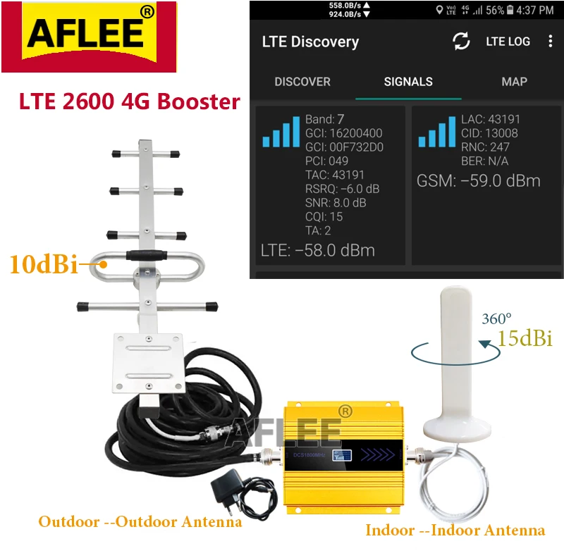 2020 New!! 2600Mhz 4G Network Cellular Amplifier
