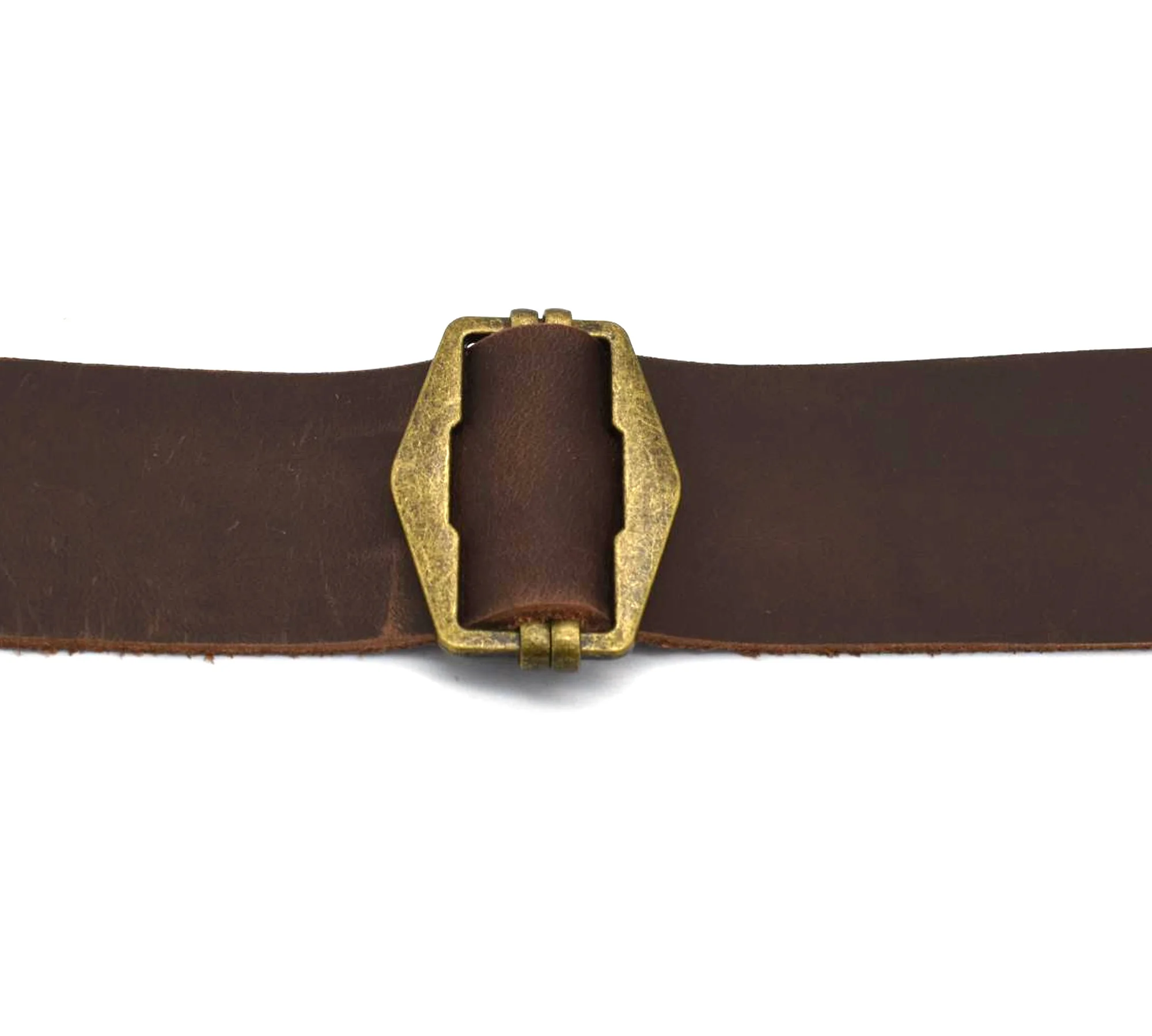 Natural Leather Leather Genuine alo for Belts Tanned Strips Wallet Straps Bag Straps Dark Brown