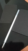 Bolígrafo de Gel de 0,8 MM Unisex para niños, suministros escolares de papelería para oficina y aprendizaje, Color blanco, álbum de fotos