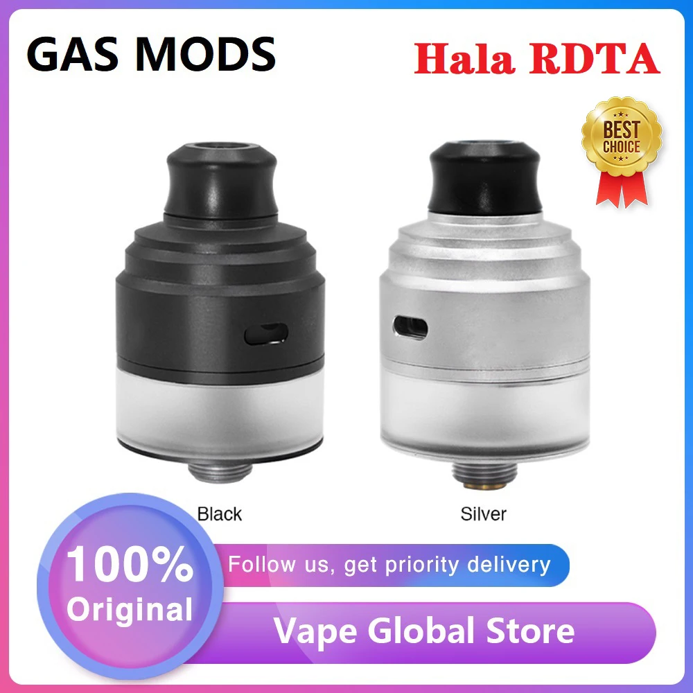 Новые оригинальные газовые моды Hala RDTA бак для атомайзера 2 мл и одна катушка 22 мм