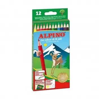

Caja 12 Lapices de Colores Alpino Multicolor