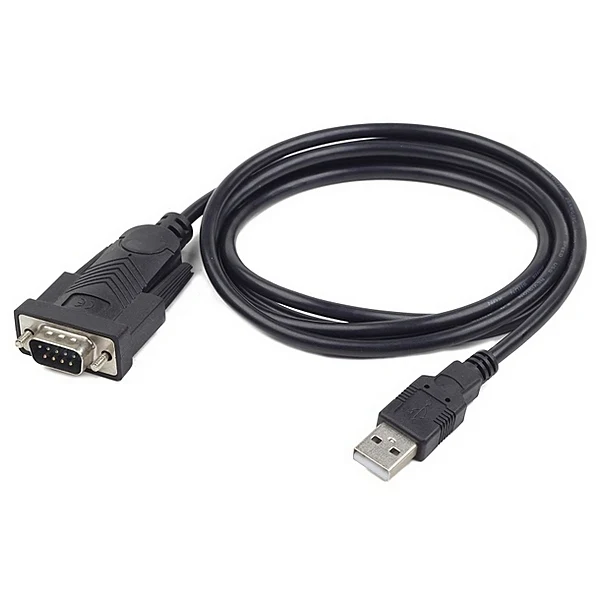 Адаптер USB для RS232 GEMBIRD UAS-DB9M-02(1,5 м) черный