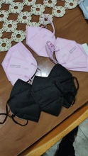 Mascarilla facial protectora KN95 con filtro de 5 capas, máscara facial PM2.5 Fp2 con elásticos para las orejas, para el cuidado de la salud, CE FFP2, envío rápido