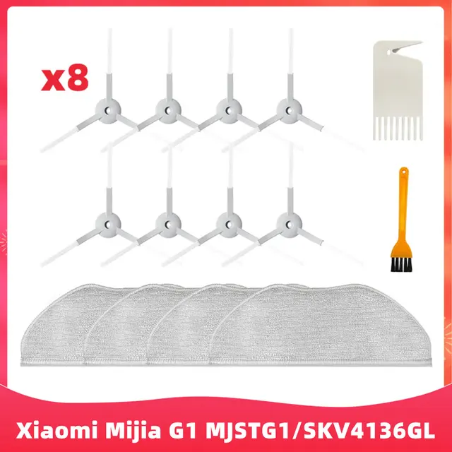 Replacement For Xiaomi Mijia G1 MJSTG1 SKV4136GL Mi Robot Vacuum Mop Essential Cleaner Parts Main Side Brush Hepa Filter Mop Rag Set O