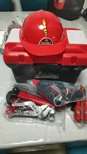 Caja de Herramientas para niños, Kit de herramientas de reparación de simulación de ingeniería, taladro eléctrico, destornillador, caja de juguete
