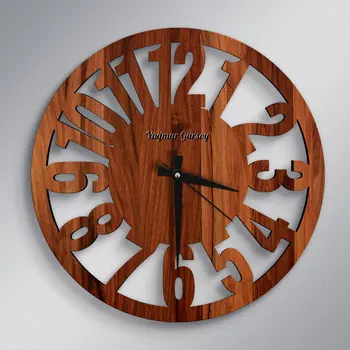 

Personalized Is Different Design Wooden Wall Clock WSDM-36E