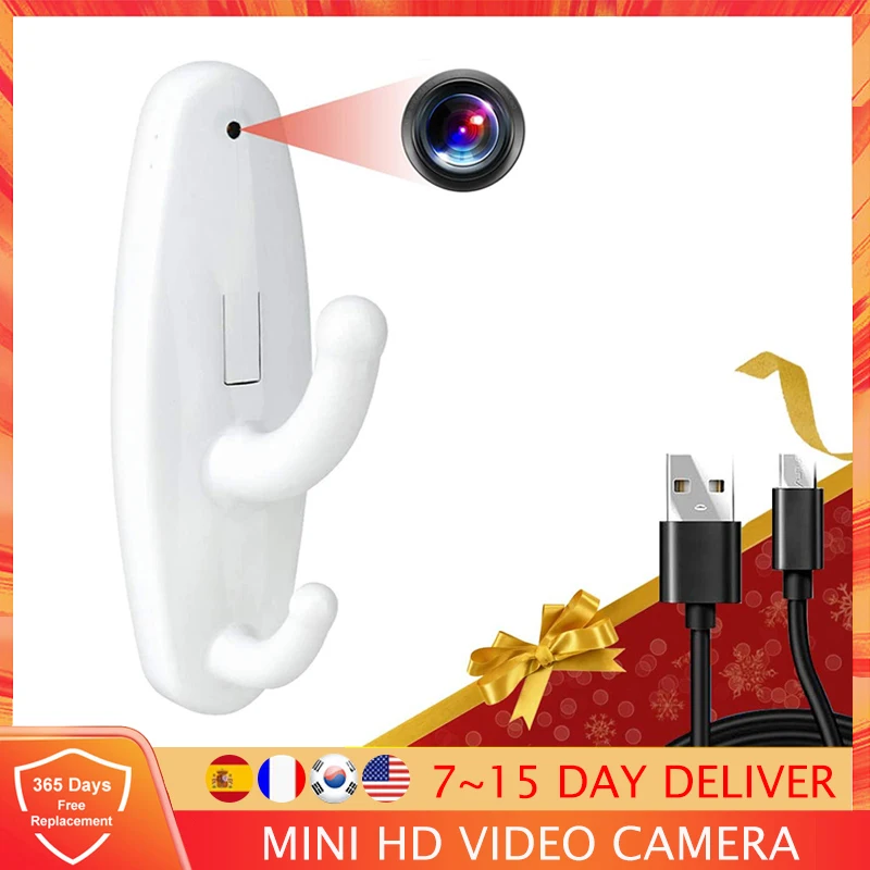 Mini Secret HD Camera For Home Wireless Micro Video Cameras Black With Motion Detection | Электроника