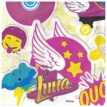 

Soy Luna - 20 napkins paper double veil 33x33 Cm