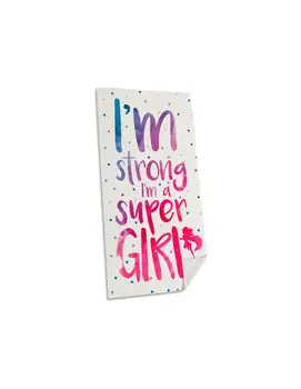 

Beach Towel, Im Super Girl, 75x150 cm