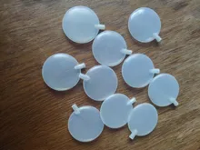 Sonajero con sonido para niños, juguete para hacer ruido, repuesto seguro, plano, manualidades, accesorios DIY, 10 Uds.