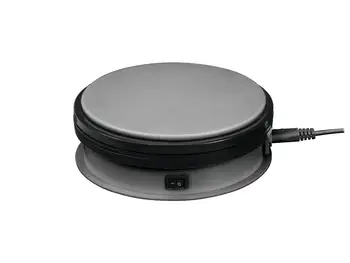 

EUROPALMS Rotary Plate 15cm up to 5kg silver