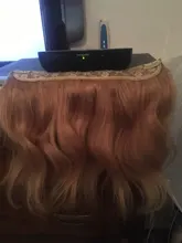 Pelo Clip recto en una pieza extensiones de cabello humano #1 # 1B #4 #8 #613 #27 #32 pelo Remy brasileño 10Inche con 5 Clips