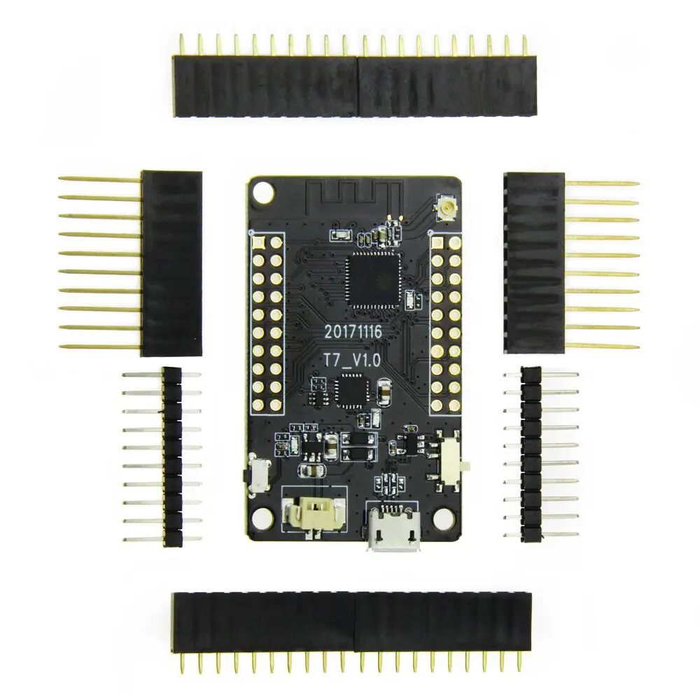 LILYGO®TTGO T7 ESP32 WiFi модуль Bluetooth PICO D4 4MB SPI Flash макетная плата|flash flash|flash spiflash module |