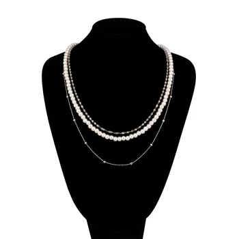 

Necklace jewelery chain (jewelery alloy, silver) 55595